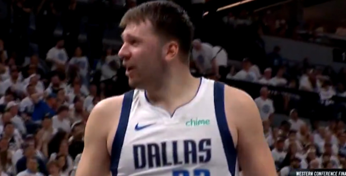 Watch Luka Doncic Hit Back At A Fan Who Was Heckling Him During Game 5