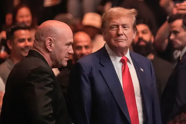 Donald Trump Greeted at UFC 302 in New Jersey With a Standing Ovation