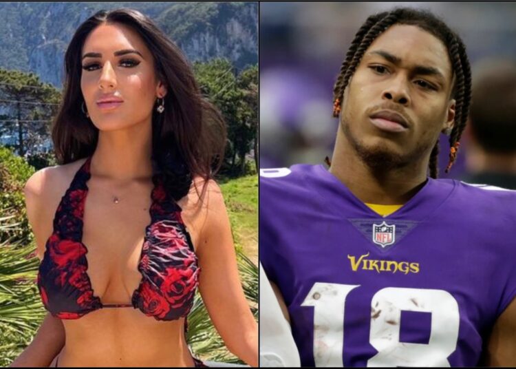 Vikings Justin Jefferson is The Father of Baby He Wanted Andrea Galea ...