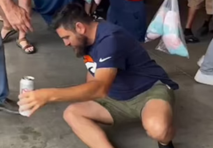 Watch Broncos Fan Get Knocked Down In A Heated Altercation At The Team’s Preseason Game