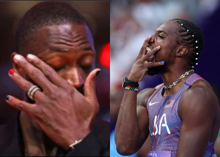 Dwyane Wade Gets Trashed For Praising Noah Lyles For Winning 100 With Painted Nails