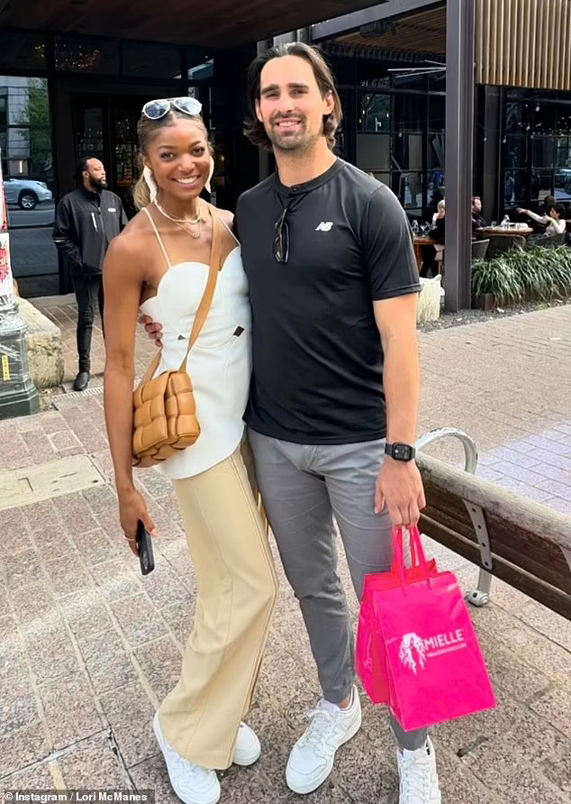 Photos Of Gabby Thomas And Her Cheering Boyfriend Spencer McManes Go Viral As She Prepares To Win Gold At Paris Olympics