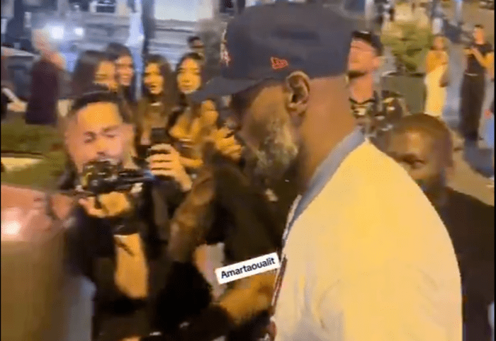 Watch LeBron James Decline Kid’s Selfie Request Before Dancing With His Gold Medal To Celebrate Beating France In The Olympics