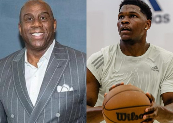 Magic Johnson Clowns Anthony Edwards For Saying Michael Jordan Was The Only Player In Older Generations With Skill