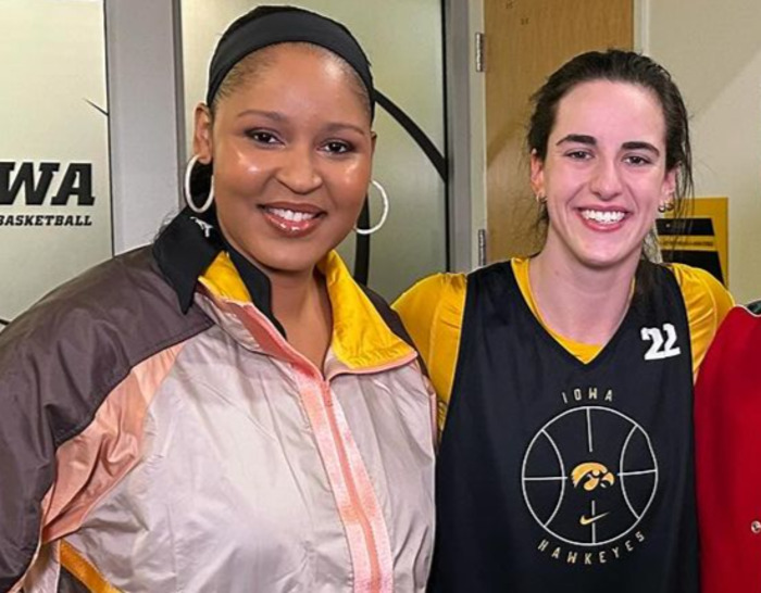 Maya Moore Talks About Meeting Caitlin Clark For The First Time As A Kid