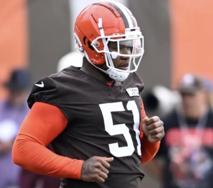 Browns Michael Hall Jr. Arrested for Pulling Out Gun on His Fiancee and Hitting Her With Baby Bottle