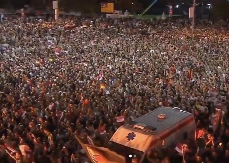 Serbia Celebrates Nikola Jokic With Massive Crowd After Leading