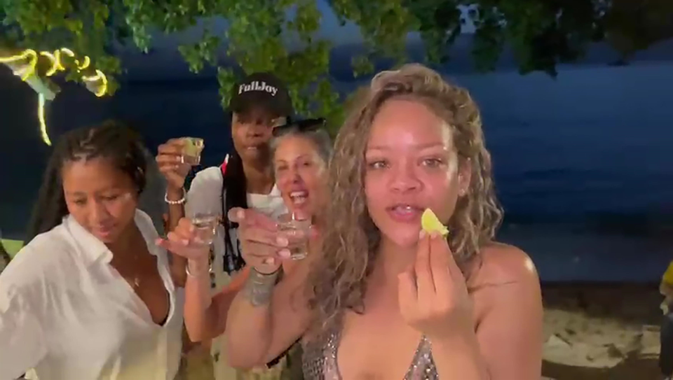 Fans Gushing, “She’s Glowing!” as Rihanna Poses Without Makeup in a Small Bikini