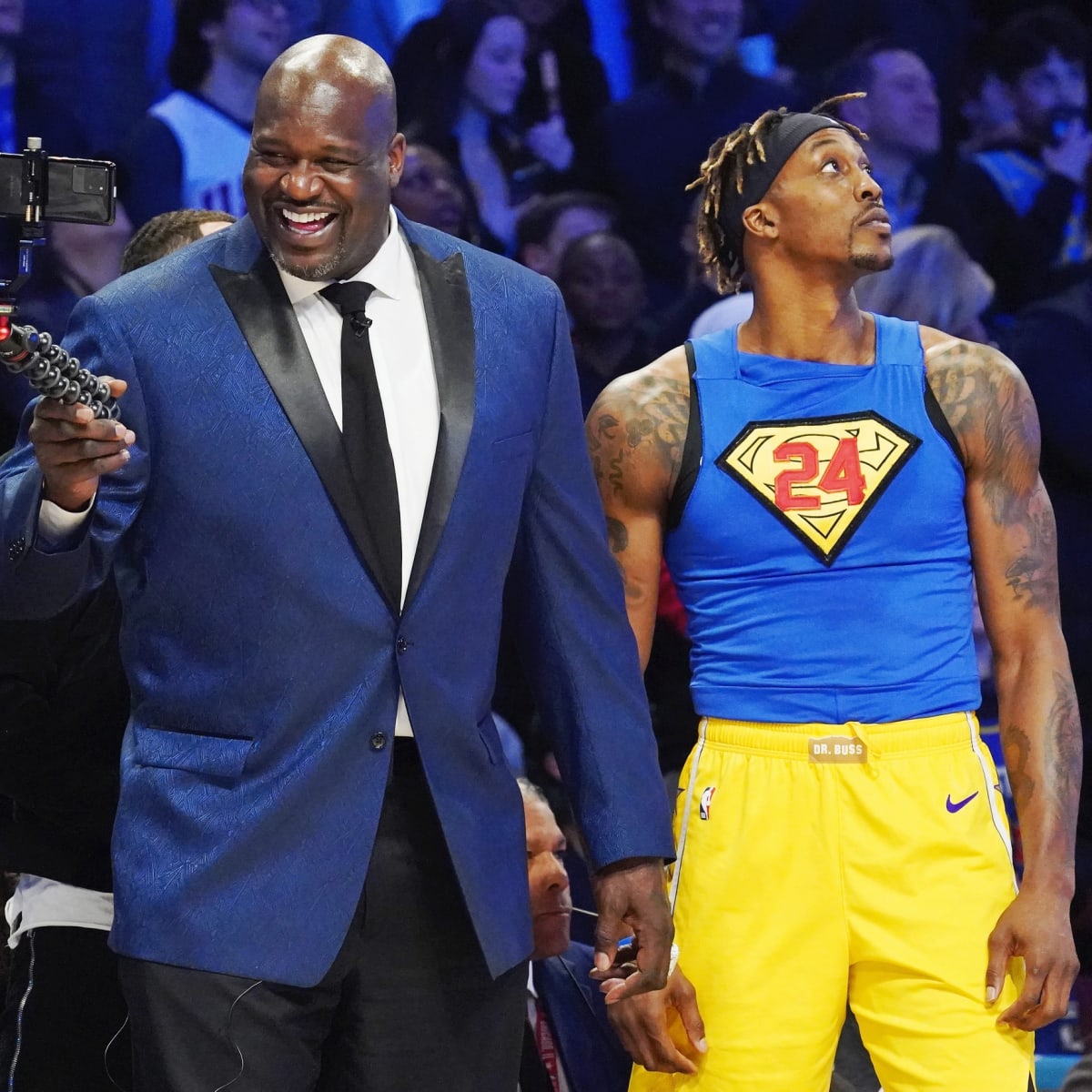 Shaquille O’Neal Responds Angrily to Dwight Howard Using His Superman Moniker : “Superman Is At Home”