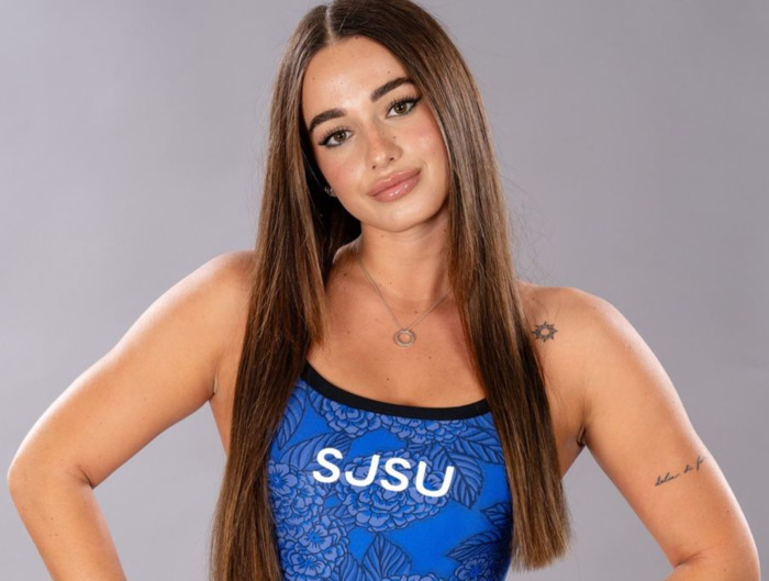 Fans Can’t Stop Screaming At San Jose State Swimmer Mya Azzopardi’s Thirst Trap Photos