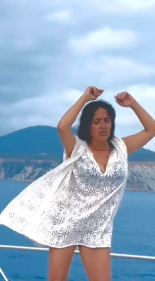 Salma Hayek Celebrates Her 58th Birthday Dancing in a Bikini