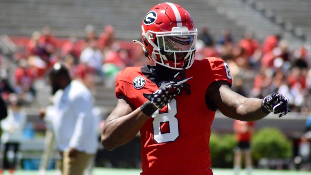 Colbie Young, WR for Georgia, Is Charged With Assault