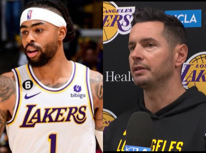 D’Angelo Russell Heaps Praises On Los Angeles Lakers New Coach JJ Redick