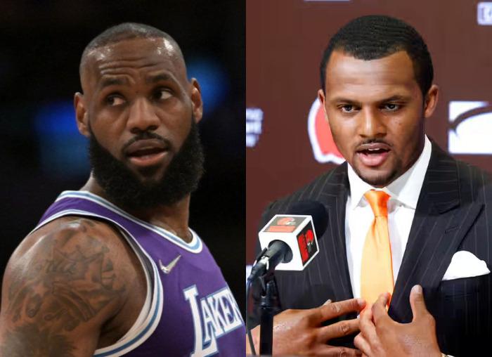 LeBron James Calls Cleveland Browns Fans “Lame” For Booing Deshaun Watson After His Injury