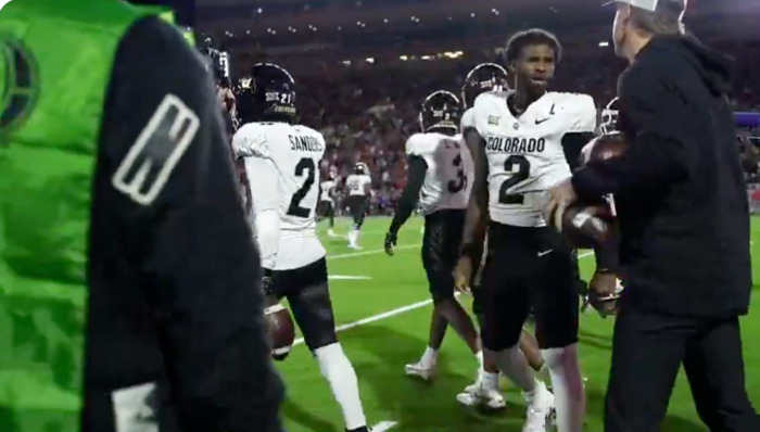 Shilo Sanders And Shedeur Confront Texas Tech Ball Boy In Wild Video