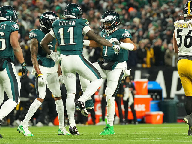 TD Celebration With Hurts, According to A.J. Brown, Was to “Tell Everybody to Shut Up”