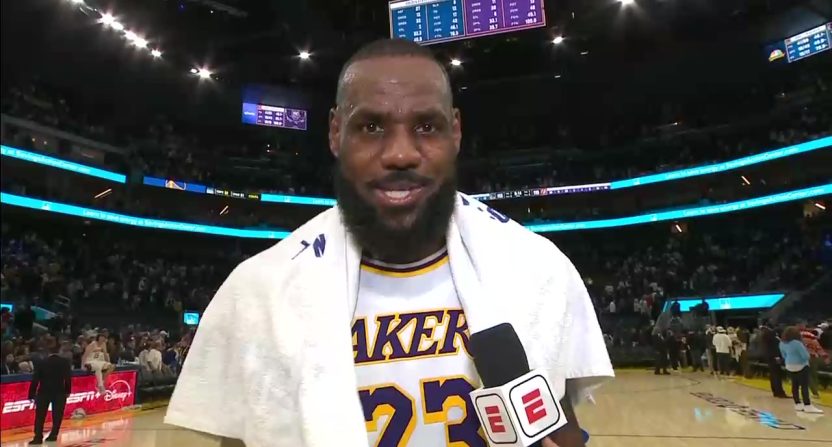 LeBron James Had Some Blunt Remarks About the NFL