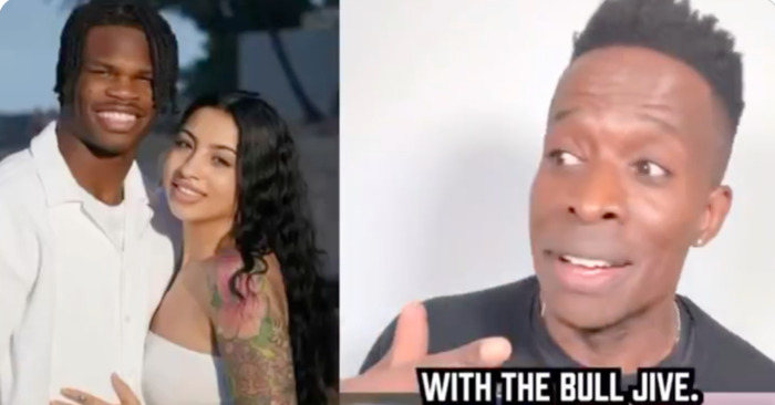 VIDEO: Travis Hunter Trashes Comedian Godfrey For Warning Him To Be Careful About His Fiancé Leanna Lenne