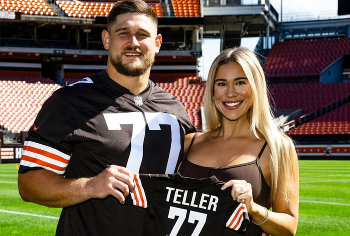 Wyatt Teller’s Wife Carly Teller Says Steelers Fans Disrespected Her Following Team’s 27-14 Loss