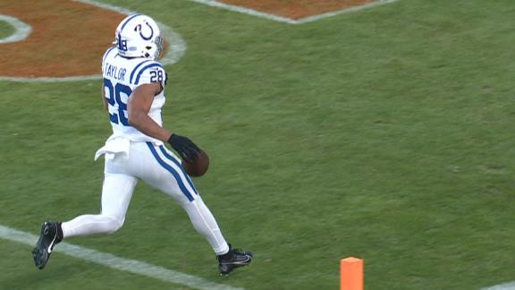 Colts’ Jonathan Taylor Fumbles TD as He Comically Drops the Ball