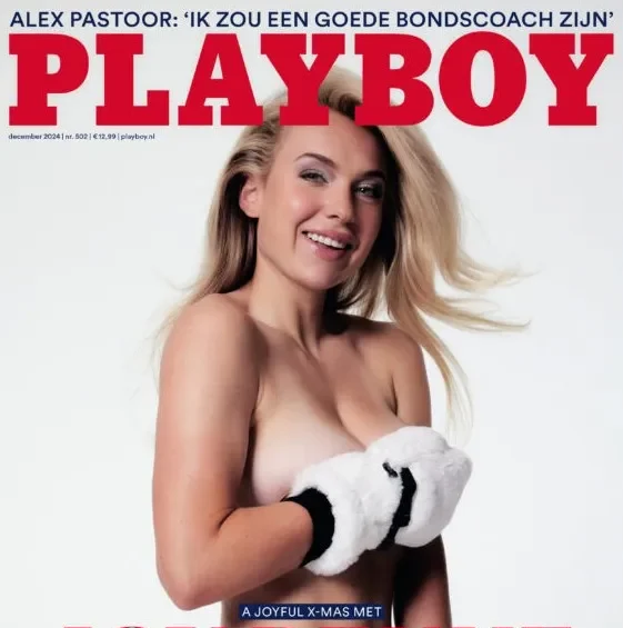 Playboy Readers Stunned by Speed Skater Joy Beune