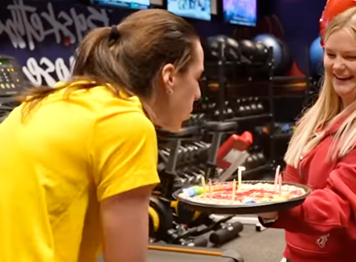 VIDEO: Indian Fever Coaches Surprise Caitlin Clark On Her 23rd Birthday With Cake, Balloons And Singing