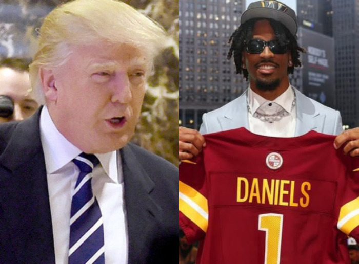 Donald Trump Picks Jayden Daniels As His Favourite For The NFL MVP