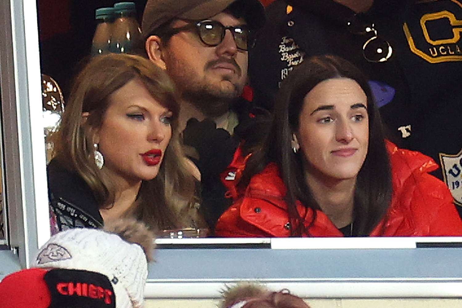 Taylor Swift and Caitlin Clark Watch Chiefs Together in VIP Suite