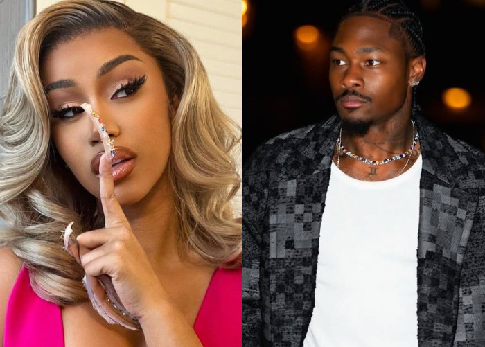 VIDEO: Cardi B Spotted Out With Stefon Diggs On Valentine’s Day After Divorce From Offset