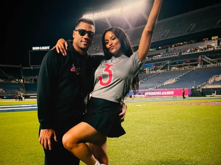 Ciara Looks Stunning Next to Steelers QB Russell Wilson