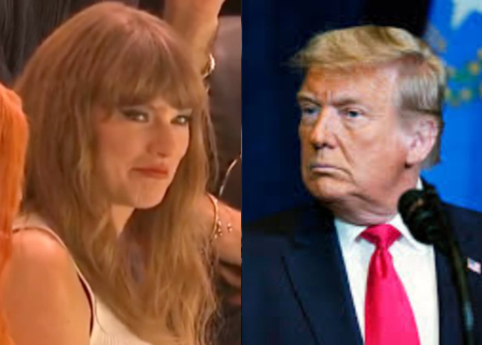 VIDEO: Donald Trump ‘Praises’ MAGA Fans For Booing Taylor Swift At Super Bowl LIX