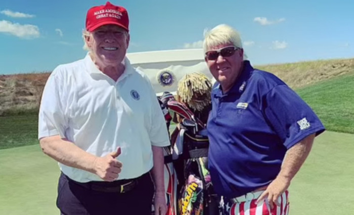 John Daly Heaps Praises On Donald Trump For Helping To End The PGA Tour And LIV Sports Civil War