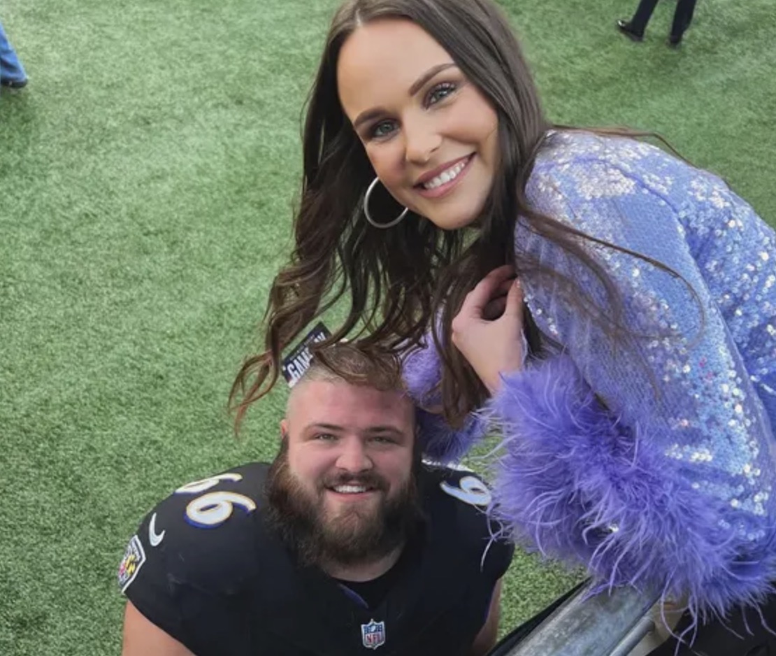 Ravens Ben Cleveland Is Divorcing His Wife Kaitlyn Terrell Cleveland Over Cheating After DUI Arrest