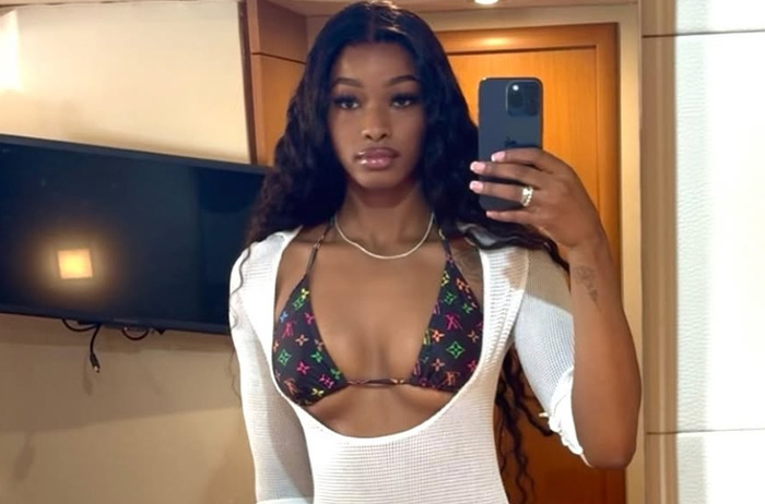 The Internet Is On Fire Over Rickea Jackson Showing Off Her Body In A Tiny Bikini