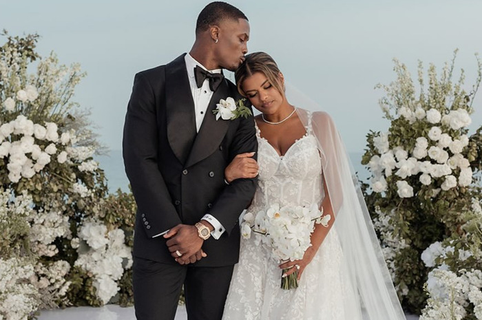 Terry McLaurin Drops Emotional Wedding Video With His Wife Caitlin Winfrey