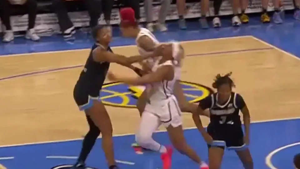 Angel Reese Gave Mystics Kiki Iriafen a Five-Finger Slap Across the Face