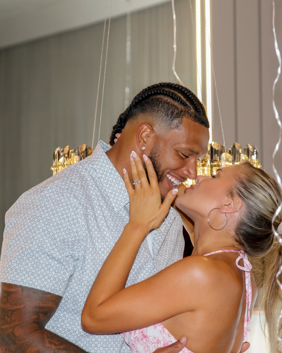 Jets’ Jermaine Johnson And Hannah Brooke Announce Engagement In Glam Pictures On Insagram