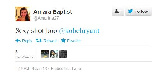 Amare Baptist Kobe Bryant