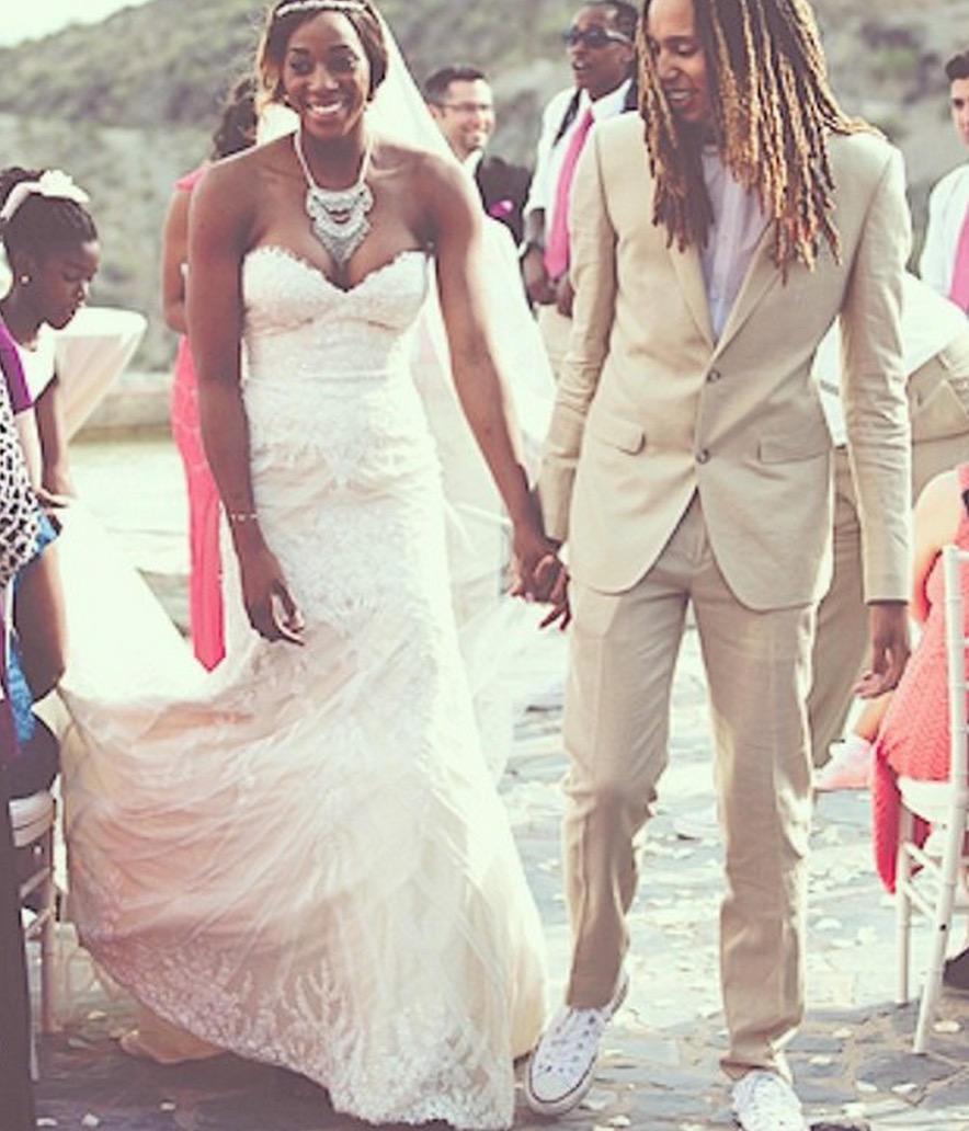 Brittney Griner Glory Johnson Wedding Photos 2