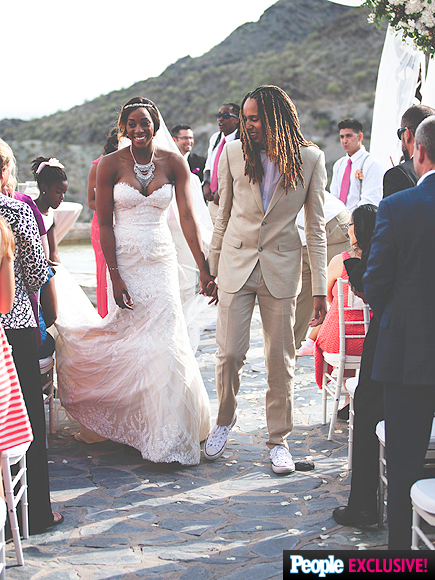 Brittney Griner Glory Johnson Wedding Photos