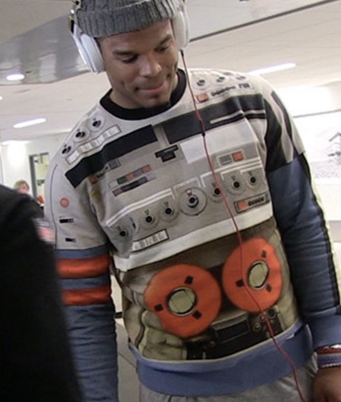 Cam Newton Tape Deck Sweatshirt