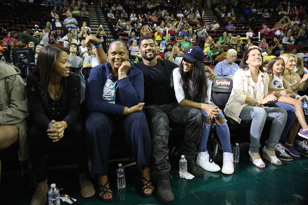 Ciara Seattle Storm Russell Wilson