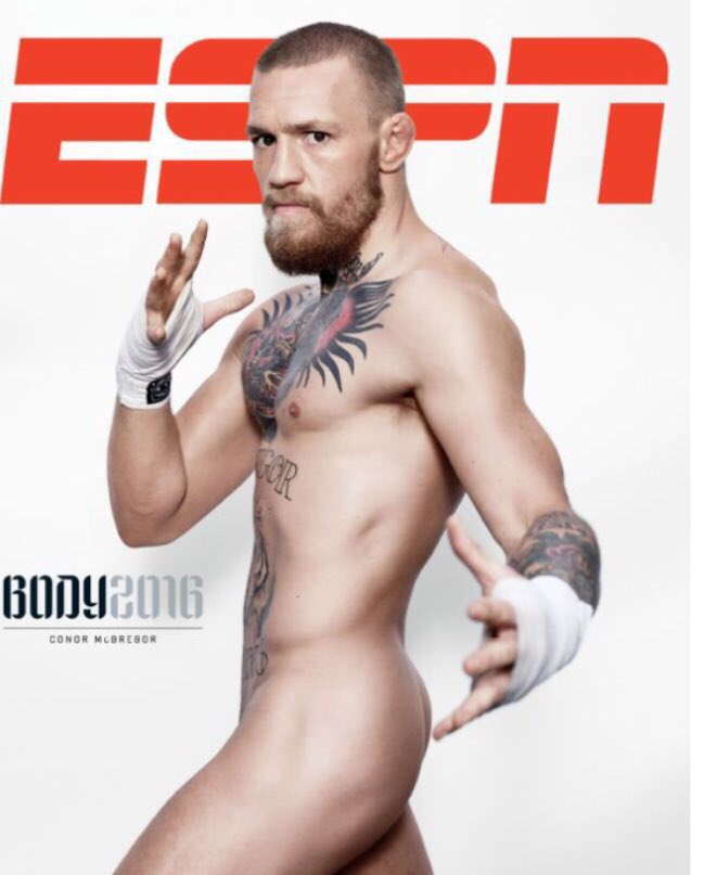 Conor McGregor Nude ESPN Magazine