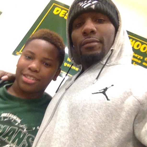 Dez Bryant HS Basketball Game