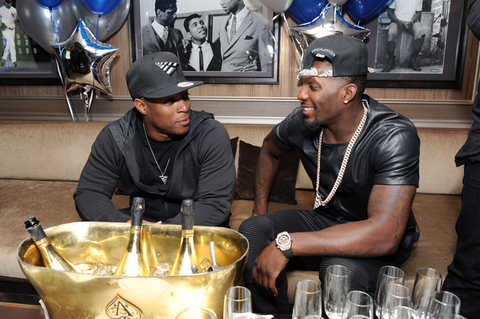 Roc Nation Sports Welcomes Dez Bryant At The 40/40 Club