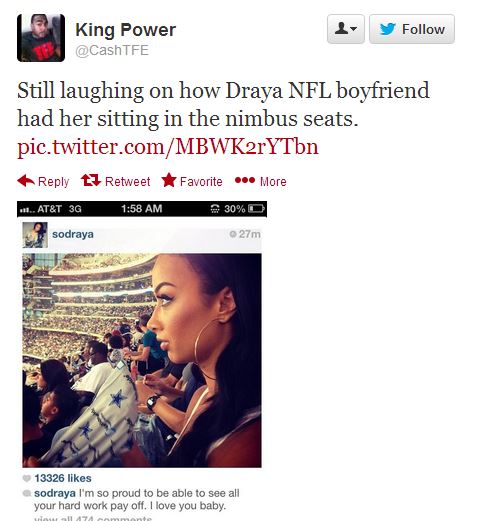 Draya Cowboys Seats