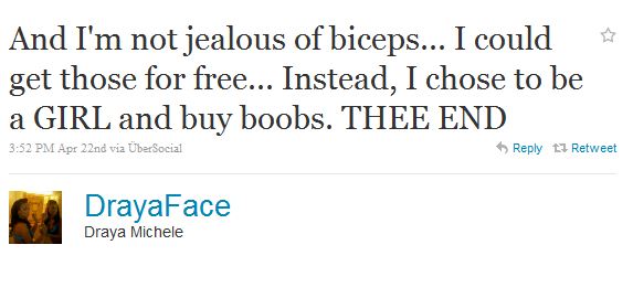 Draya Tweets 3