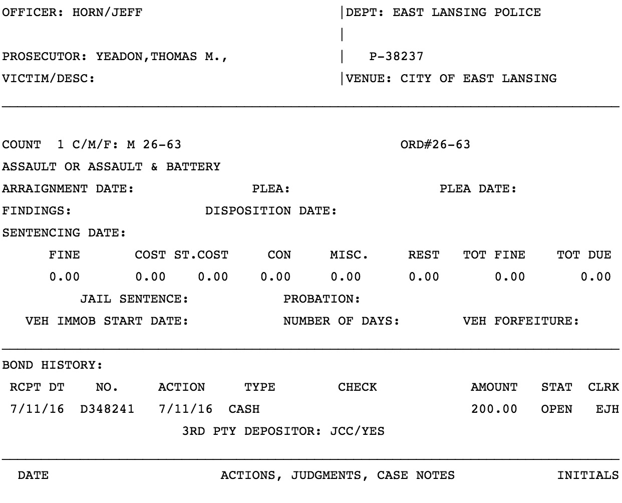 Draymond Green Police Report 2