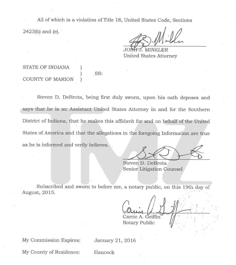 Jared Subway Court Doc 11