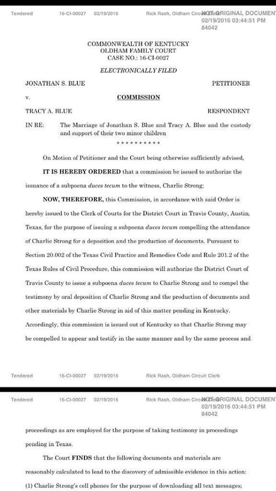 Jonathan Blue CHarlie Stong Tracy Blue